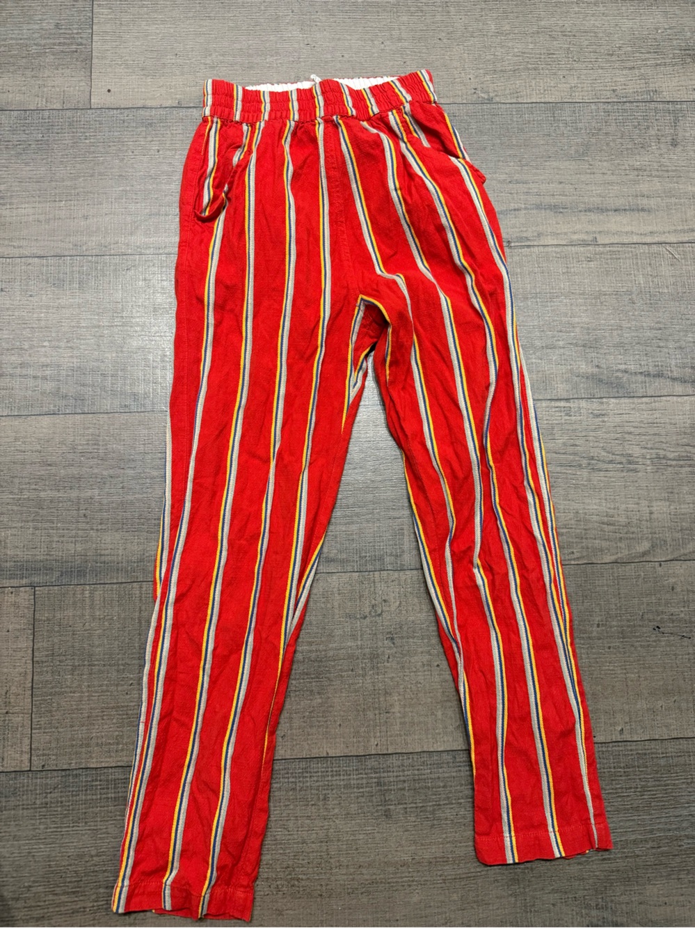 Ace & Jig Red Striped Lounge Pants